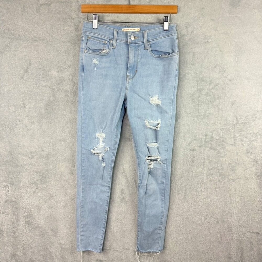 Levis 720 High Rise Super Skinny Jeans Womens Size 27